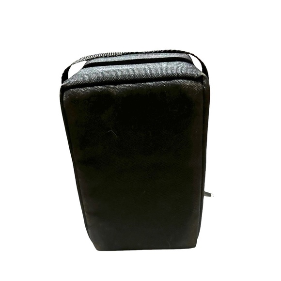 Case Logic Black 12 Cassette Tape Storage Soft Case 3/4 Zip Vintage 1990s 90s - Picture 8 of 10